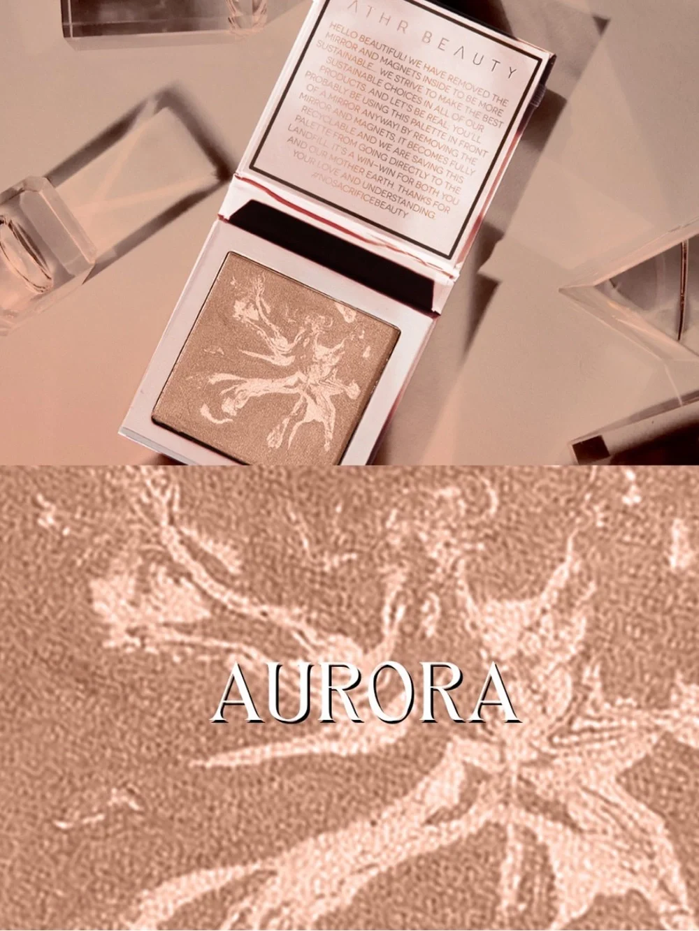 Athr Beauty Diffused Reflections Bronzing Powder Bronzer in Aurora BNIB